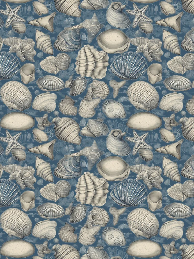 Thumbnail 5 of 5, iPhone Case, Coastal seashells pattern designed and sold by PatternSummit.