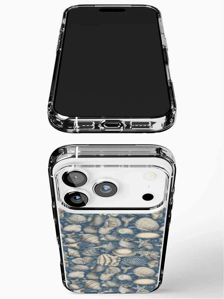 Thumbnail 3 of 5, iPhone Case, Coastal seashells pattern designed and sold by PatternSummit.
