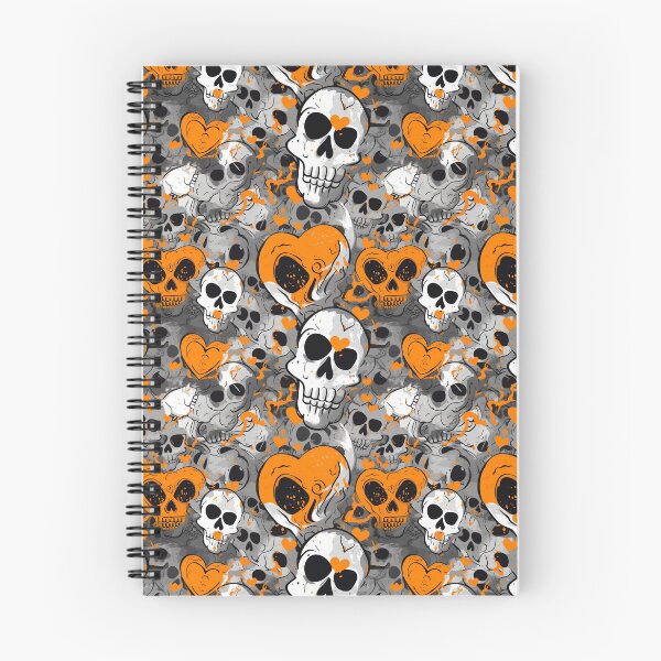 Item preview, Graffiti Skulls and hearts designed and sold by 7thPattern.