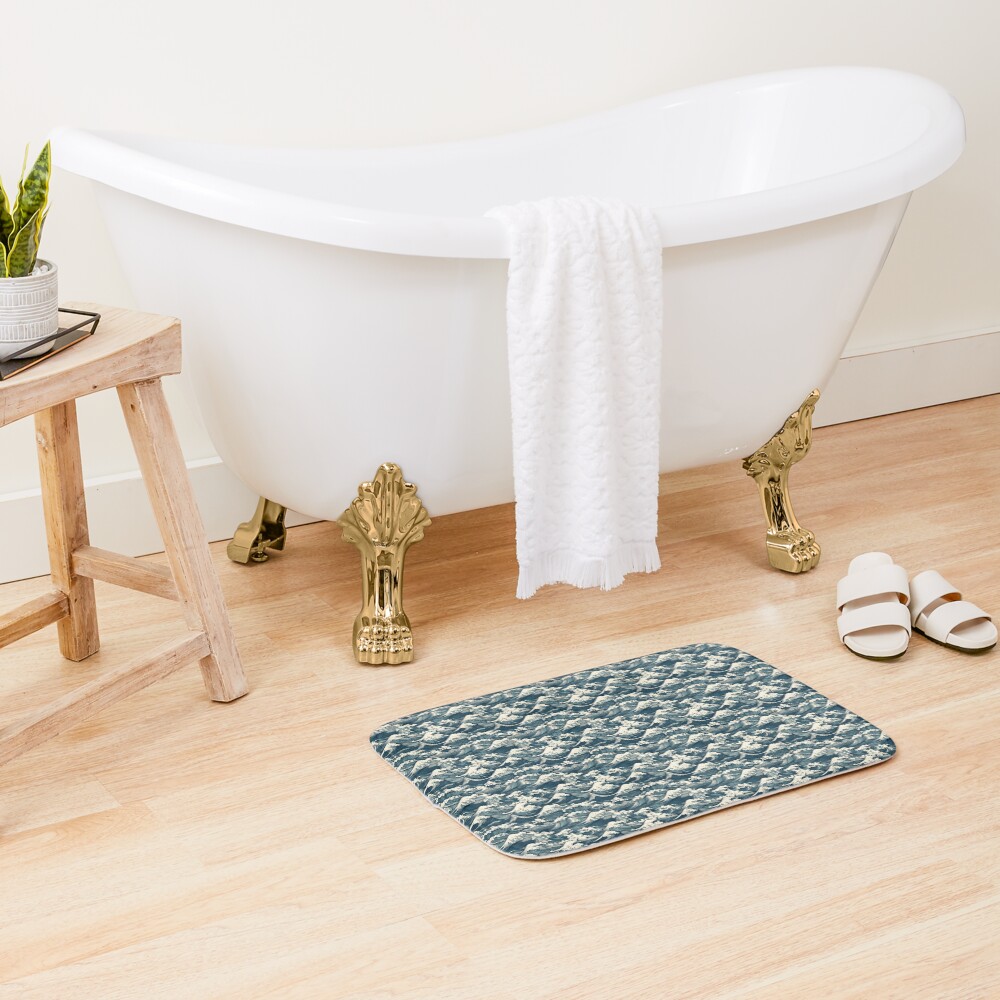Item preview, Bath Mat designed and sold by PatternSummit.