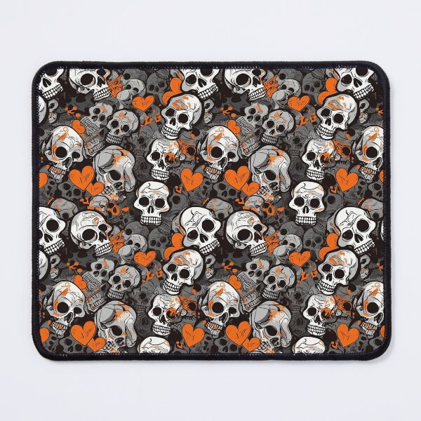 Artikelvorschau, Kopie von Graffiti Skulls and hearts G entworfen und verkauft von 7thPattern.