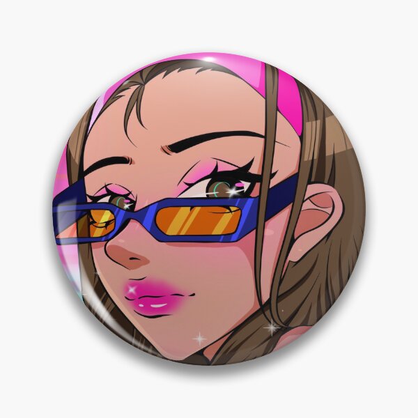 Aperçu de l'œuvre Fille synthwave artistique de Kireina créée et vendue par sagarakireina.
