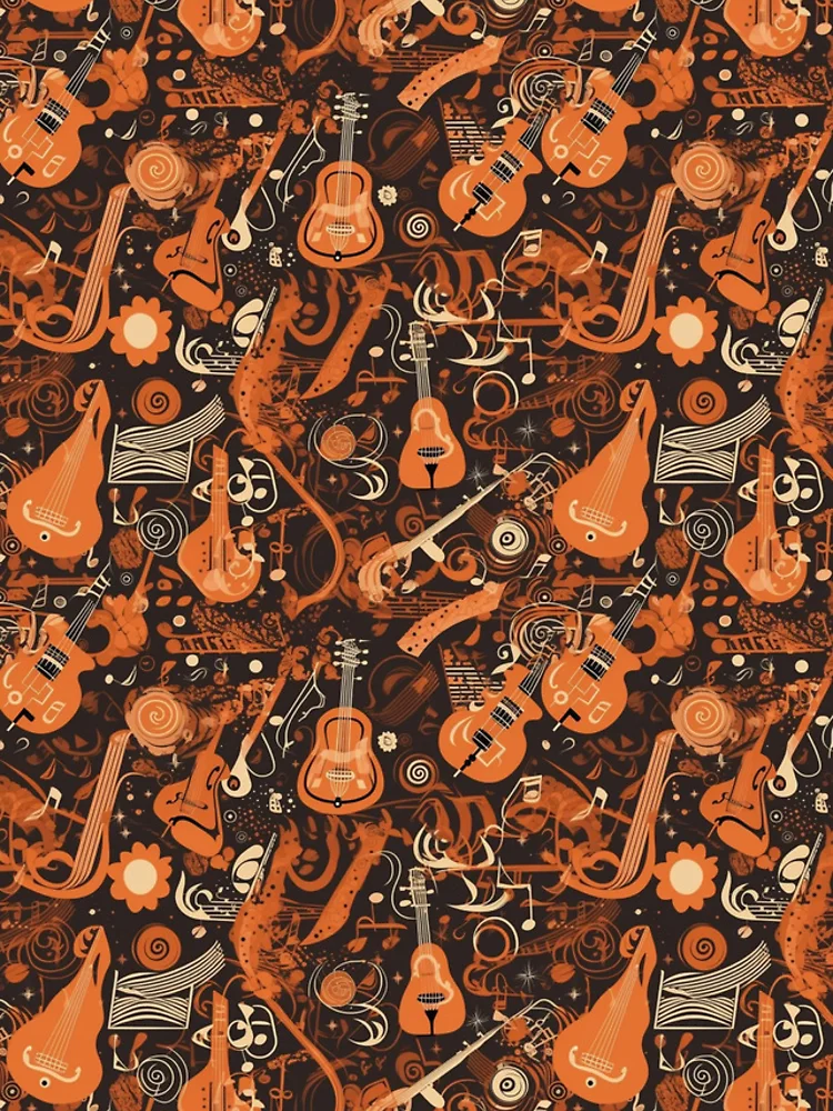 Thumbnail 4 of 4, Samsung Galaxy Phone Case, Musical notes pattern designed and sold by PatternSummit.