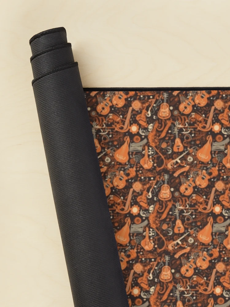 Thumbnail 2 of 5, Mouse Pad, Musical notes pattern designed and sold by PatternSummit.