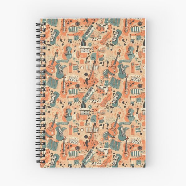 Item preview, Musical notes pattern designed and sold by PatternSummit.