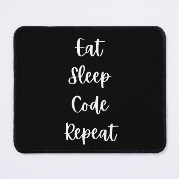Item preview, Eat sleep code repeat - programmer - developer  designed and sold by TeePassion.
