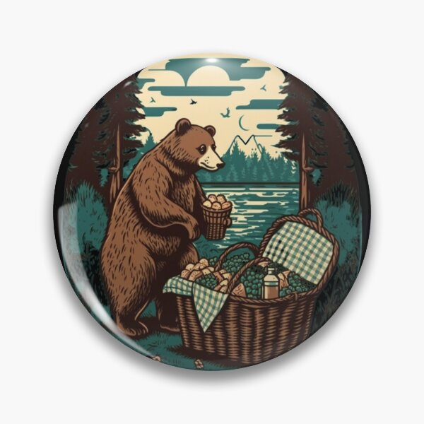 Item preview, Camping With Bears. designed and sold by DiamondPixel.