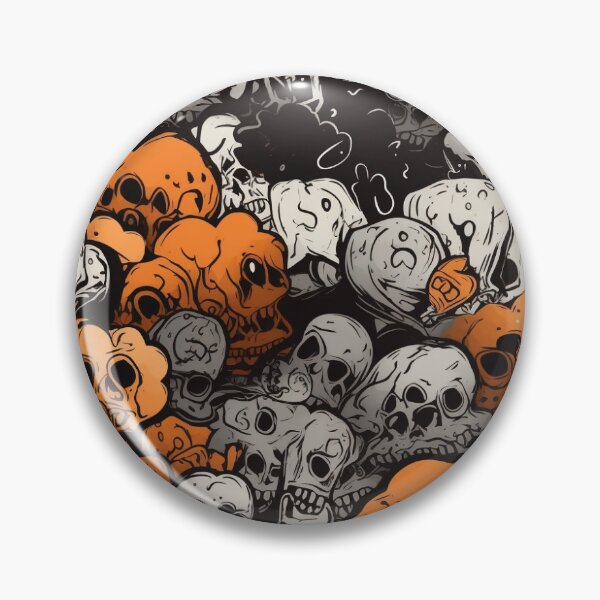 Item preview, Graffiti ALIEN Skulls and hearts J designed and sold by 7thPattern.