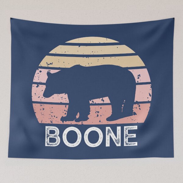 Item preview, Boone North Carolina Retro Bear designed and sold by Esskay Designs.