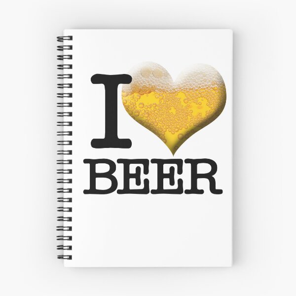 Item preview, I Love (Heart) Beer Refreshing Beer Bubbles designed and sold by SunnyStreet.