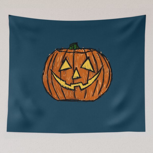 Item preview, Carved Pumpkin in Color   designed and sold by banhequoc22.