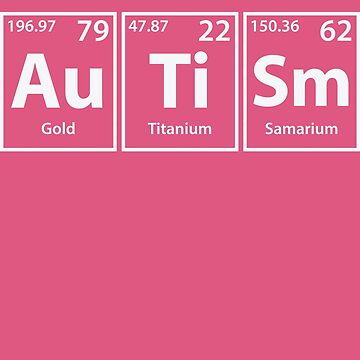 Autism (Au-Ti-Sm) Periodic Elements Spelling - Autism - Mug