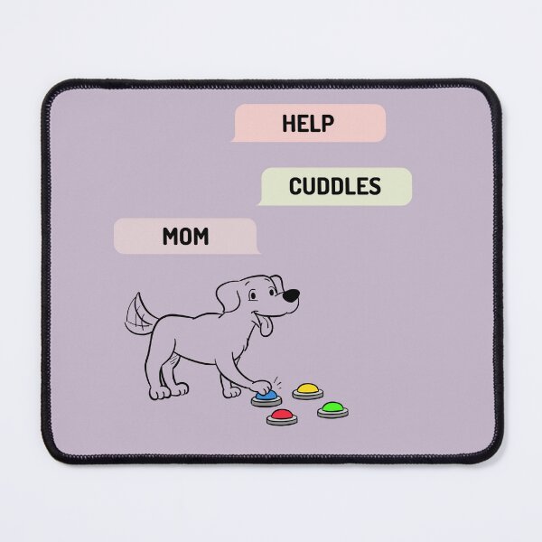 Item preview, Talking dog (cuddles Mom) designed and sold by kookycomet.