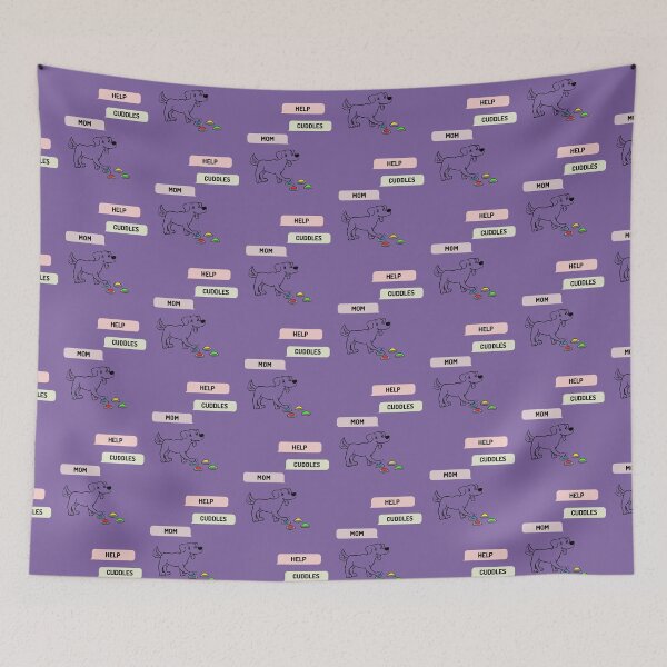 Item preview, Talking dog (cuddles Mom) designed and sold by kookycomet.