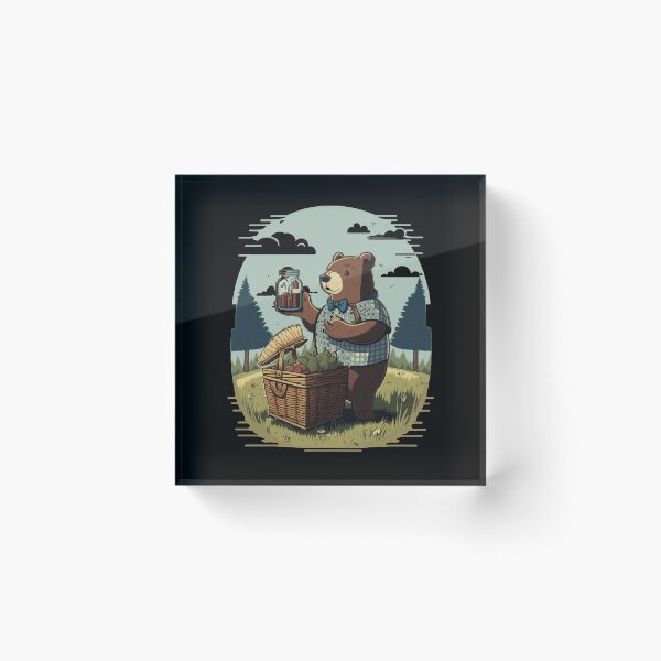 Item preview, Camping With Bears. designed and sold by DiamondPixel.