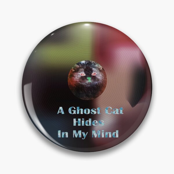 Item preview, A Ghost Cat Hides In My Mind designed and sold by market100.