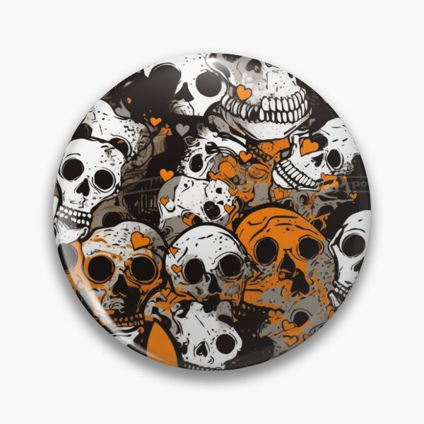 Item preview, Graffiti Skulls and hearts P designed and sold by 7thPattern.