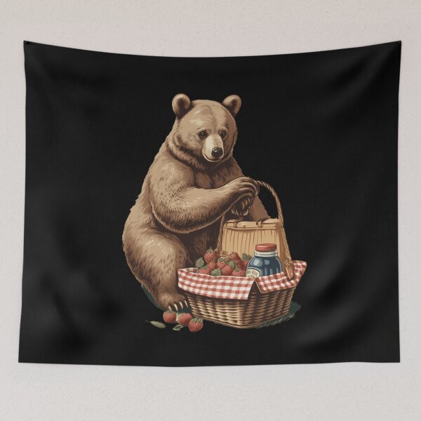 Item preview, Camping With Bears. designed and sold by DiamondPixel.