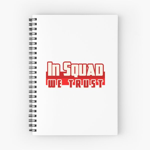 Item preview, In squad we trust designed and sold by Hit-Fun.