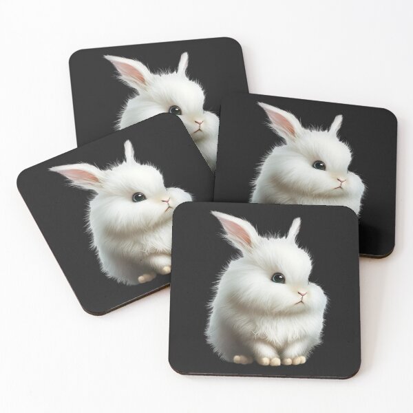 Item preview, FLUFFY KAWAII BUNNY designed and sold by CRAZY&ART.