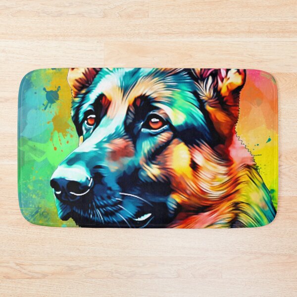 Item preview, Abstract German Shepherd  designed and sold by DreamlikeDesign.
