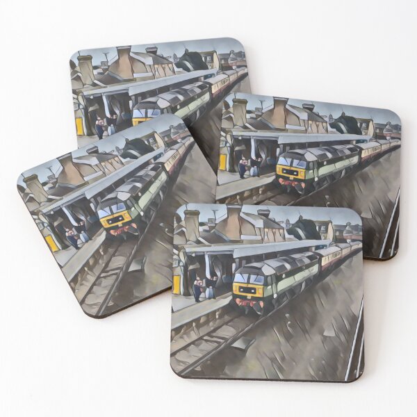 Item preview, Class 47 Green Special In Retro Pop designed and sold by Fearless-Fox.