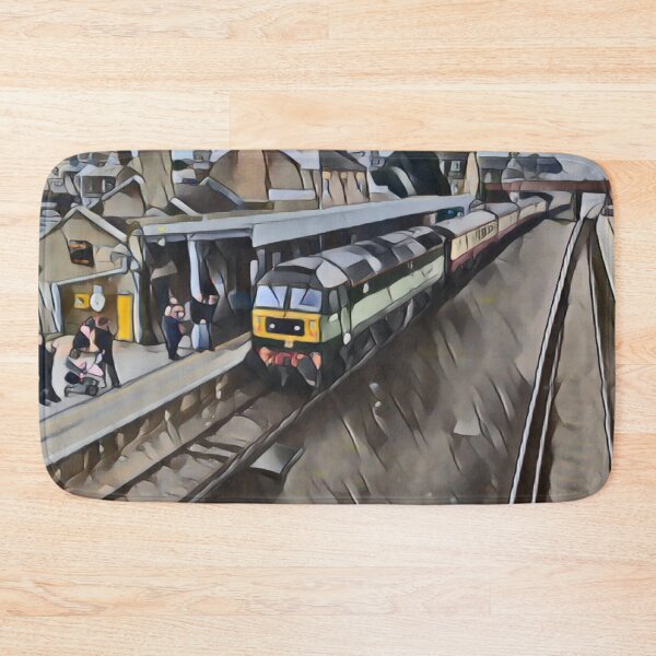 Item preview, Class 47 Green Special In Retro Pop designed and sold by Fearless-Fox.