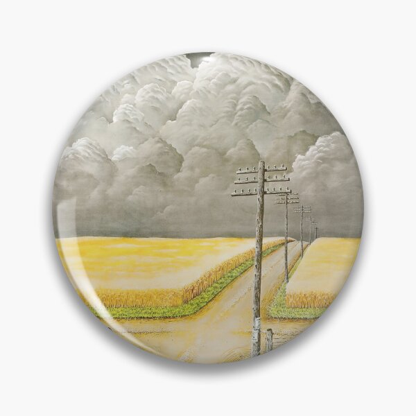 Item preview, Fields With Overcast Clouds designed and sold by Glennpowel.