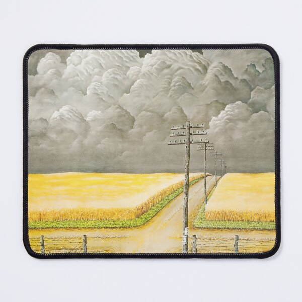 Item preview, Fields With Overcast Clouds designed and sold by Glennpowel.