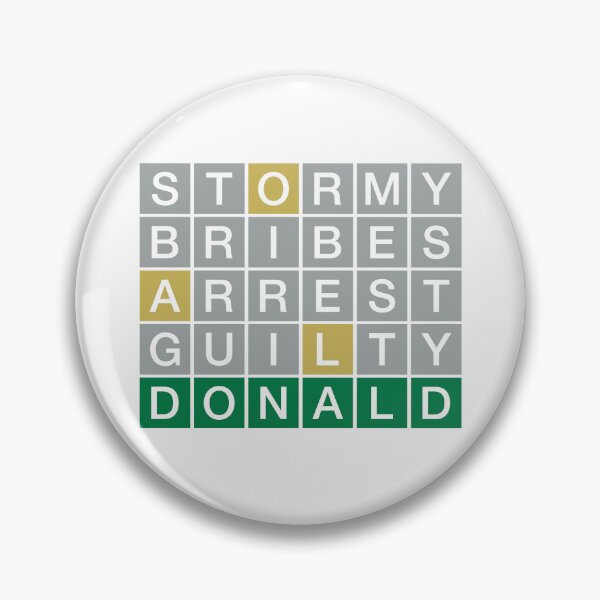 Item preview, Stormy Daniels and Donald Trump bribery and arrest designed and sold by FontGraphics.