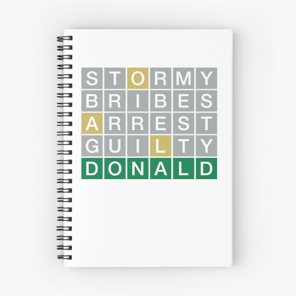 Item preview, Stormy Daniels and Donald Trump bribery and arrest designed and sold by FontGraphics.