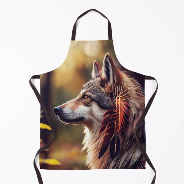 Item preview, Native Wolf designed and sold by OccultDreams.