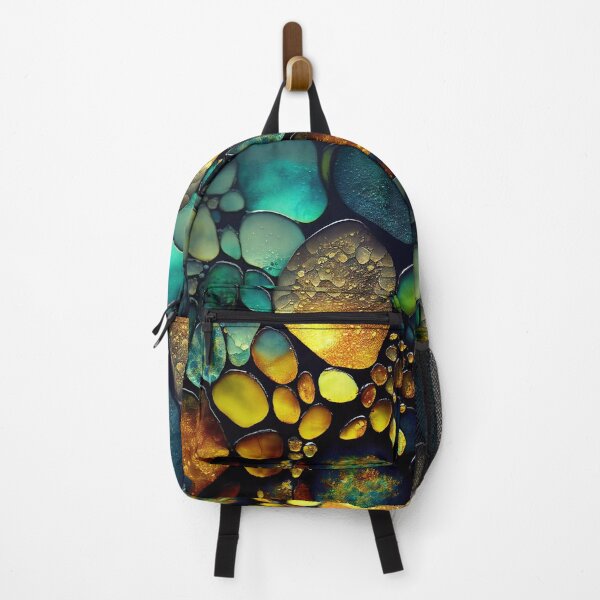 Artikelvorschau, Pointillism seaglass golden streams abstract entworfen und verkauft von Piotrek0001.