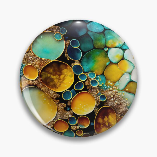 Artikelvorschau, Pointillism seaglass golden streams abstract entworfen und verkauft von Piotrek0001.