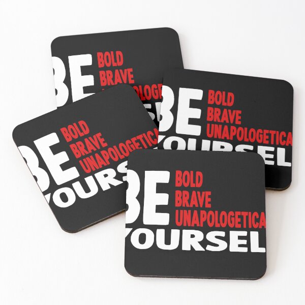 Item preview, Be bold be brave quote design designed and sold by DopeDesign111.