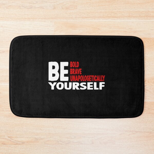 Item preview, Be bold be brave quote design designed and sold by DopeDesign111.