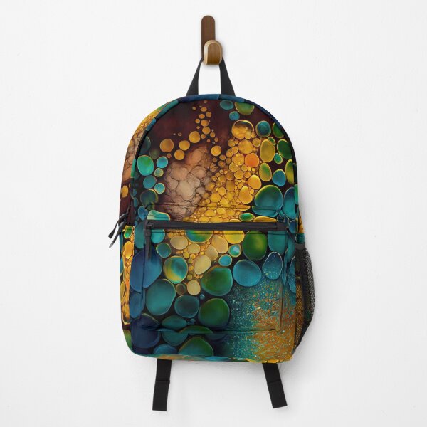 Artikelvorschau, Pointillism seaglass golden streams abstract entworfen und verkauft von Piotrek0001.