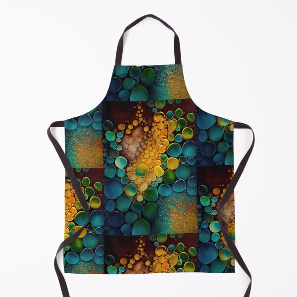 Artikelvorschau, Pointillism seaglass golden streams abstract entworfen und verkauft von Piotrek0001.