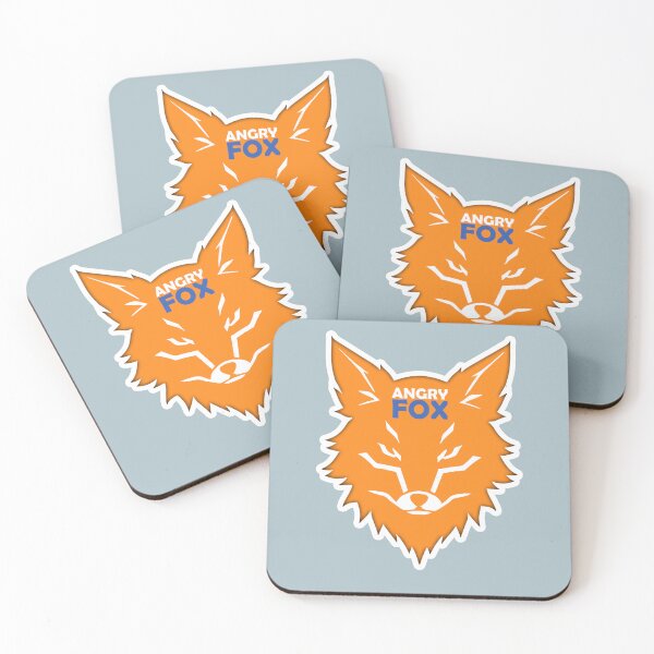 Item preview, angry fox graphic tshirt design by ironpalette designed and sold by ironpalette.