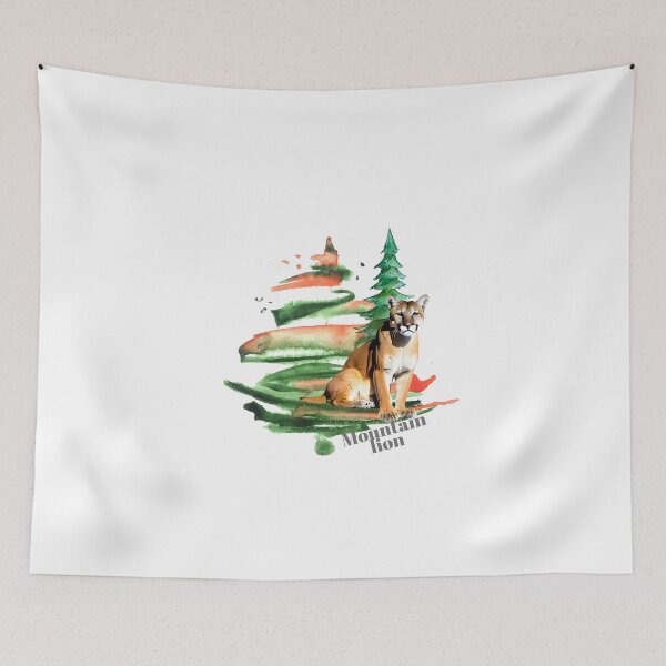 Item preview, Mountain lion design designed and sold by ShopExpressPR.