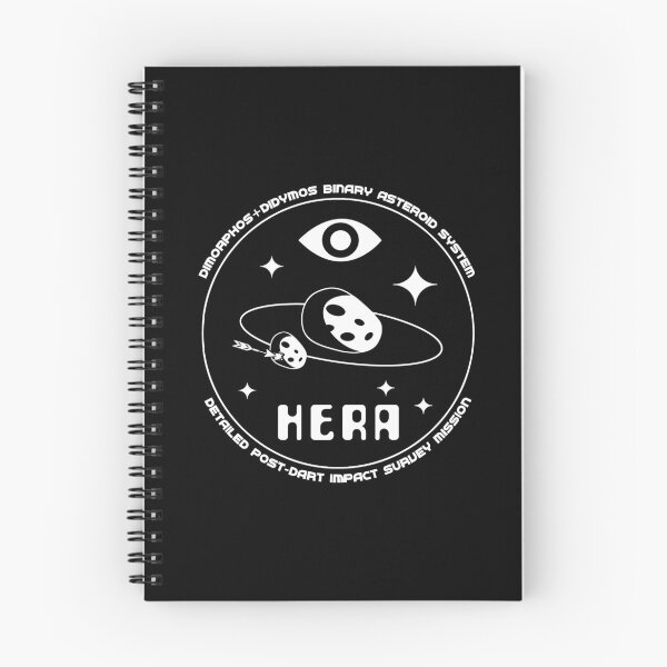 Item preview, ESA HERA mission logo (white) designed and sold by SolidEarthArt.