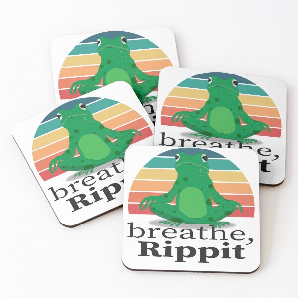 Item preview, Funny yoga frog, Yoga instructor, big green frog. designed and sold by cocochi.