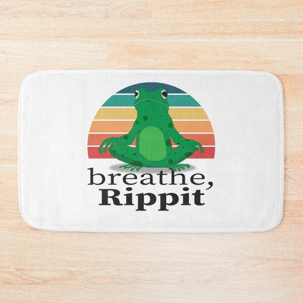 Item preview, Funny yoga frog, Yoga instructor, big green frog. designed and sold by cocochi.