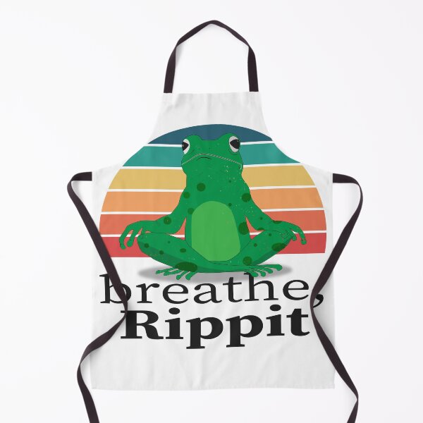 Item preview, Funny yoga frog, Yoga instructor, big green frog. designed and sold by cocochi.