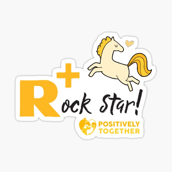 R+ Rockstar Sticker