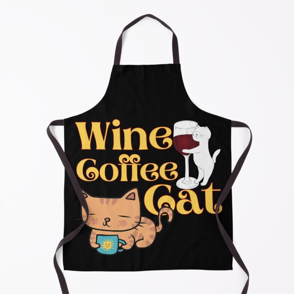 Item preview, wine coffee cat . designed and sold by PODgraphics.