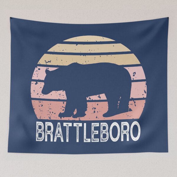 Item preview, Brattleboro Vermont Retro Bear designed and sold by Esskay Designs.