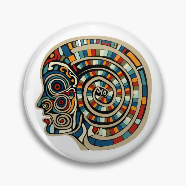 Item preview, Surreal face- Hard drive brains designed and sold by Chrisseee.
