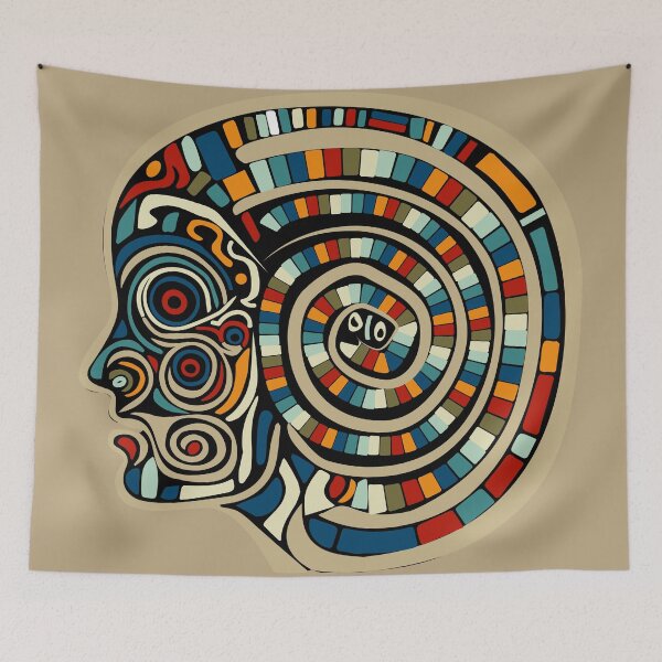 Item preview, Surreal face- Hard drive brains designed and sold by Chrisseee.