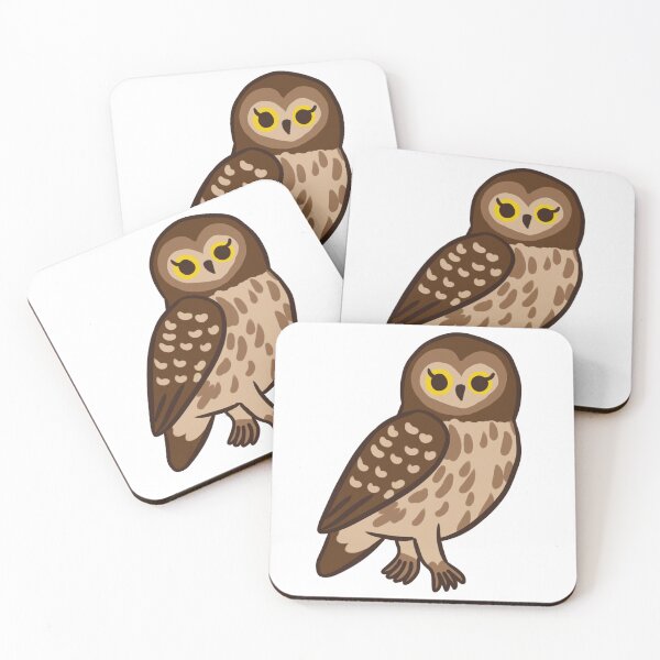 Item preview, Northern saw whet owl illustration  designed and sold by Yarafantasyart.